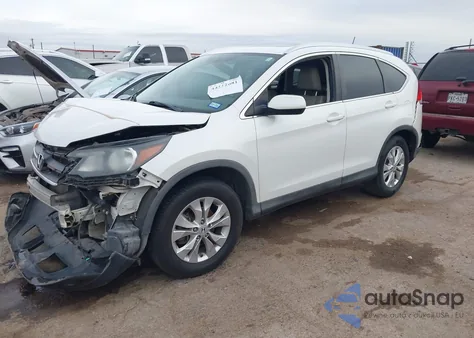 2012 Honda Cr-V Ex-L z USA, uszkodzony, nr VIN 5J6RM4H74CL037263